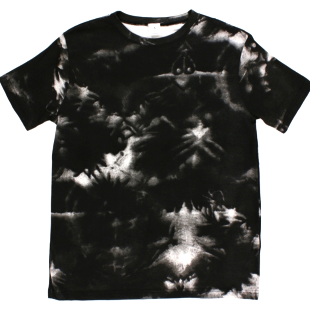 BOGO NWT 1616 HOLDINGS Cotton Tie-Dye Crewneck Short-Sleeve Halloween Teeshirt